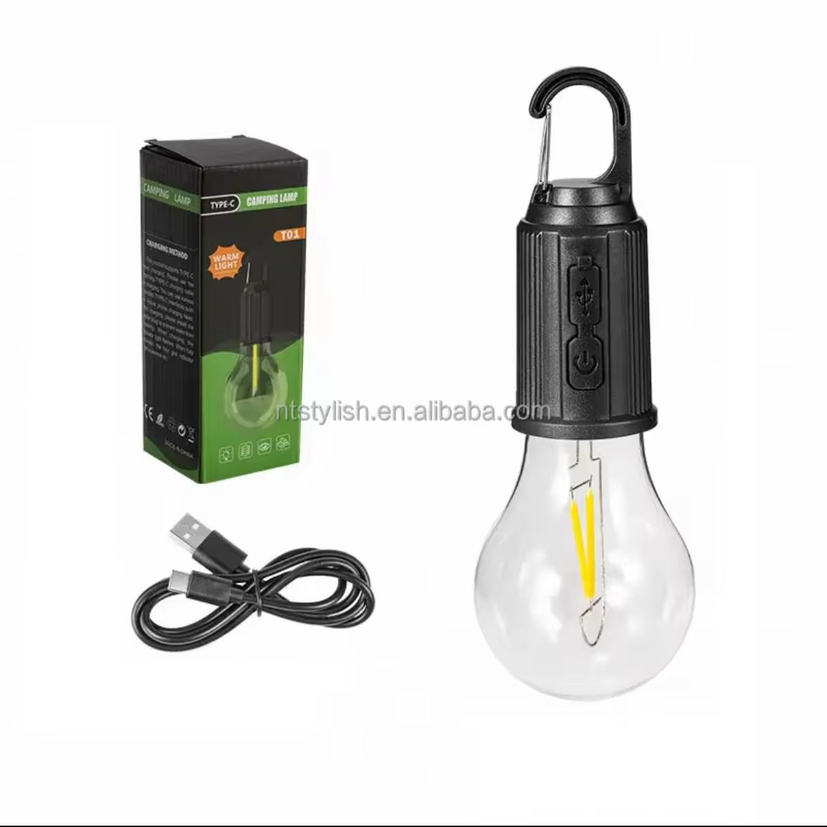 LAMPARA DE TIENDA RECARGABLE POR USB
