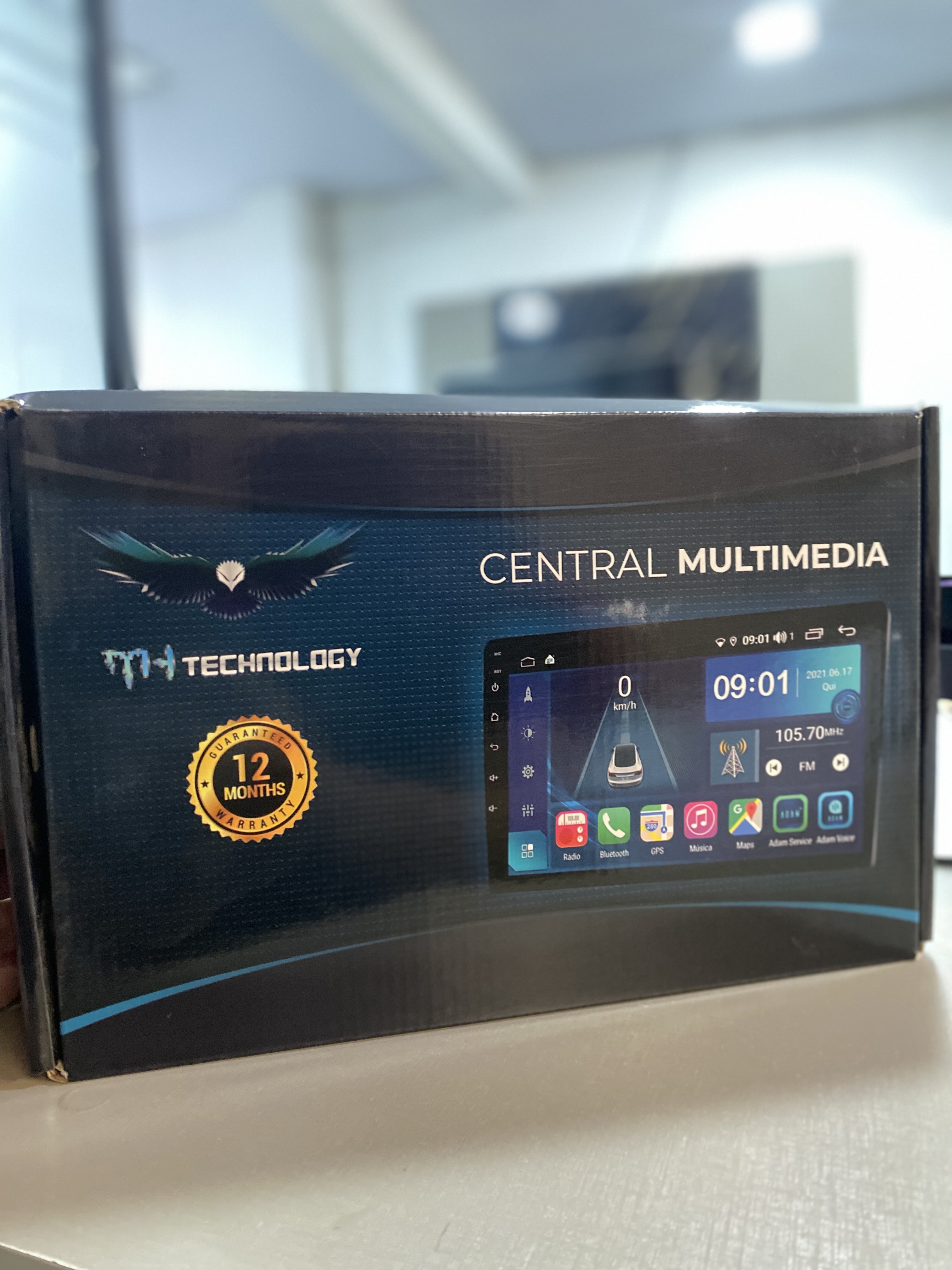 Pantalla multimedia MH  9?