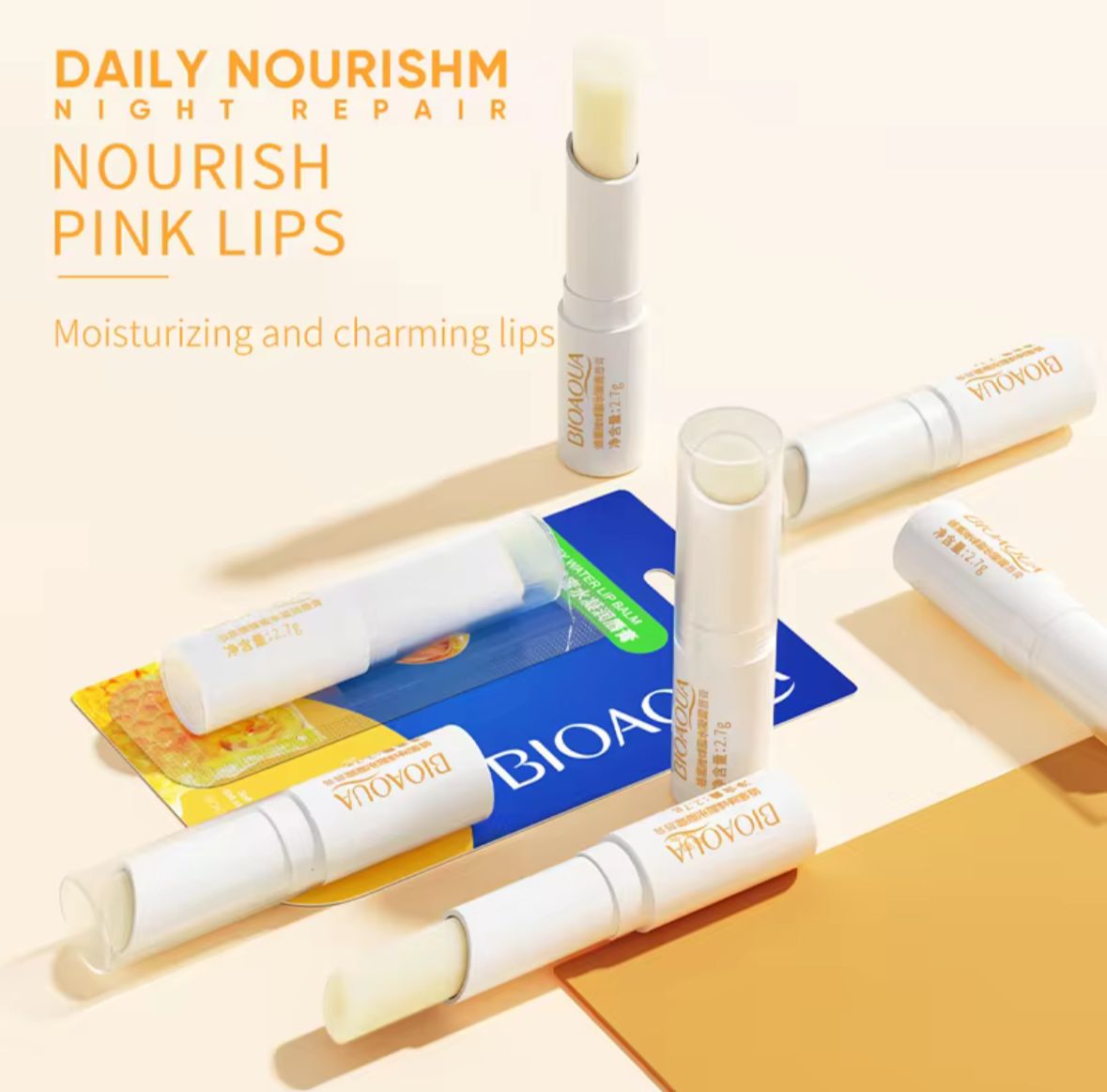 2 BALSAMO LABIAL NUTRITIVO OEM BIOAQUA