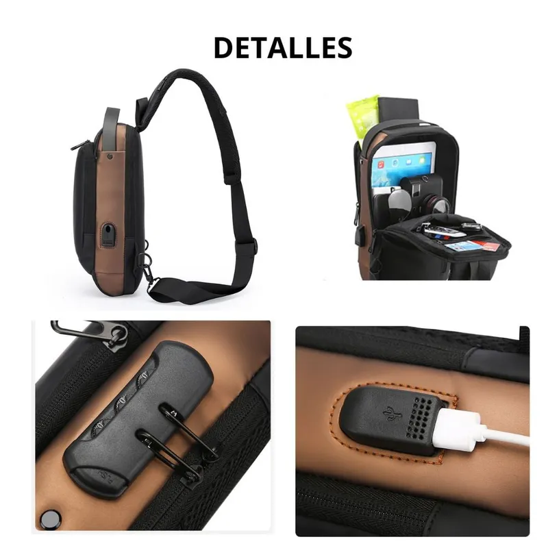Mochila Impermeable Antirobo