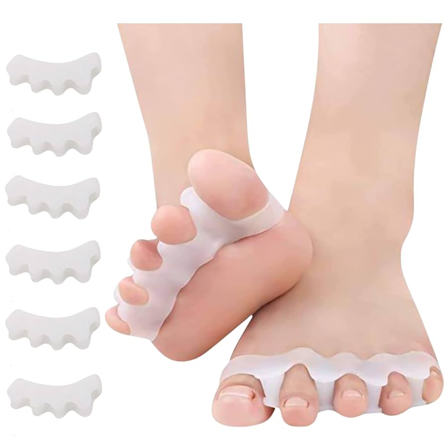 CORRECTOR Y SEPARADOR DE DEDOS DE PIED