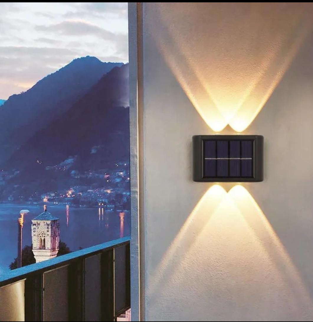 LED SOLAR PARA JARDIN, BALCON