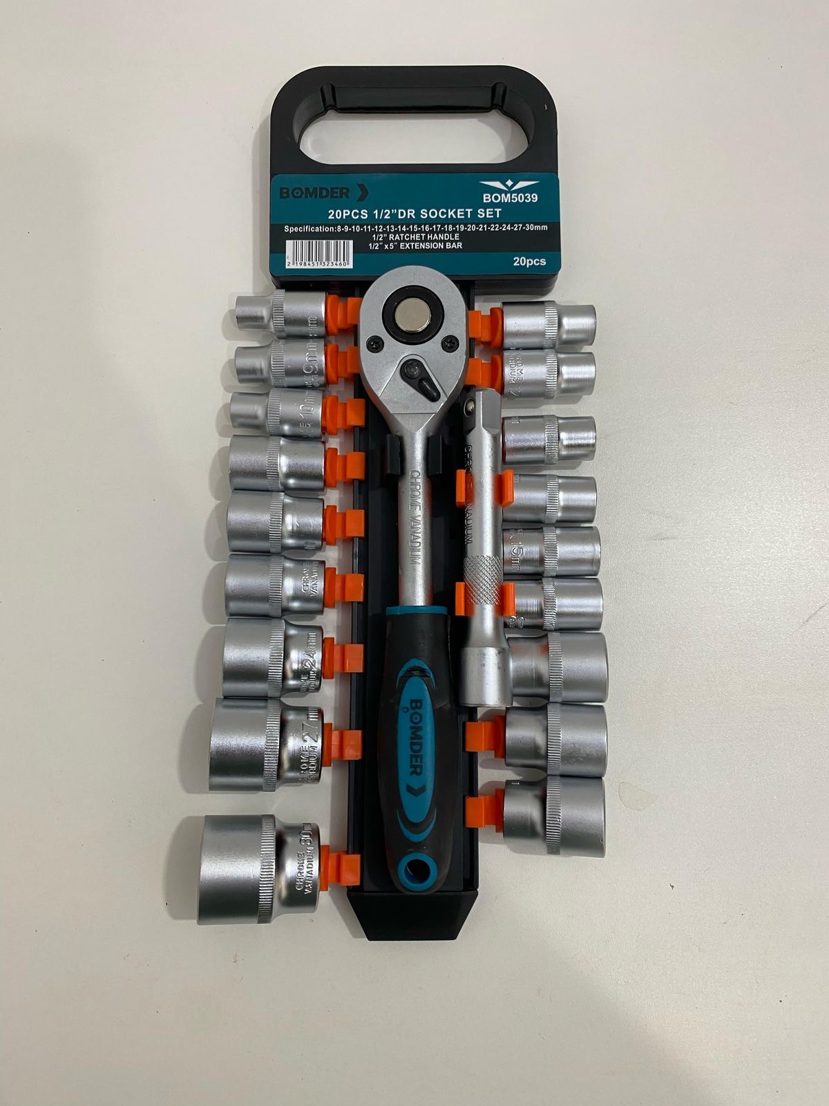 Juego de llave zoquete 20pcs 1/2