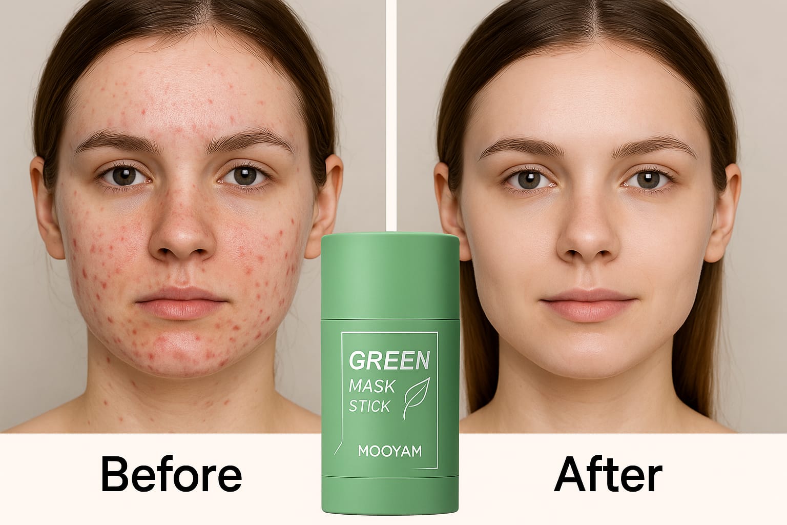 Green mask stick - Te verde