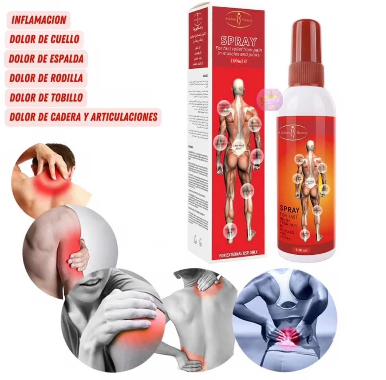 Spray alivio de m&uacute;sculos y articulaci&oacute;n