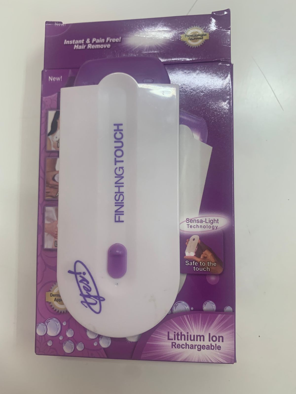 Mini depilador recargable