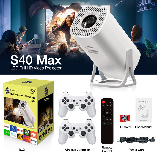 Mini Proyector Salange S40 Max