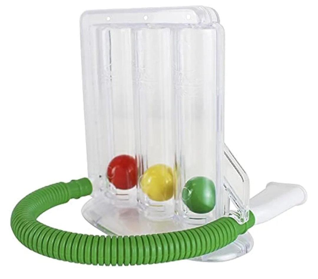 Ejercitador de respiración pulmonar