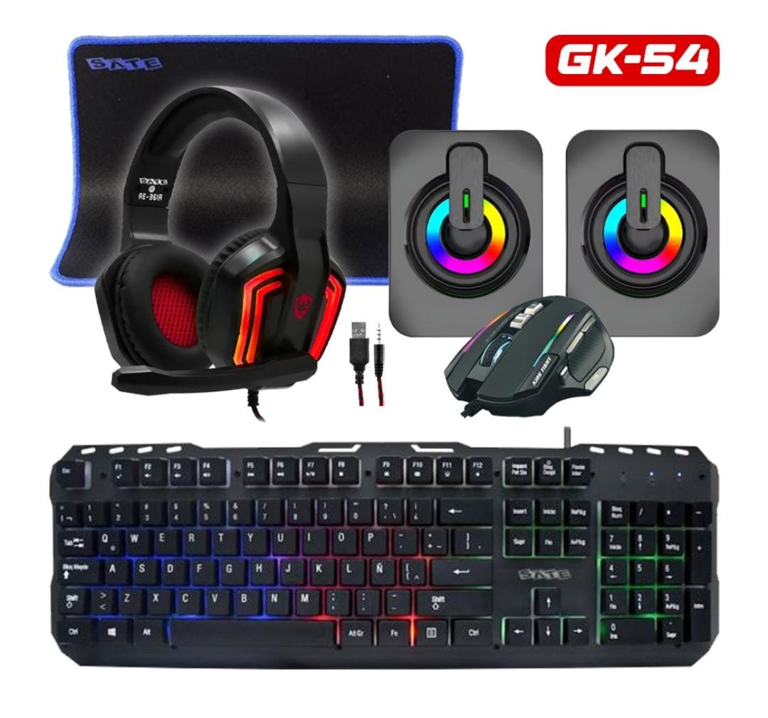 KIT GAMER 5 PERIFERICO SATE