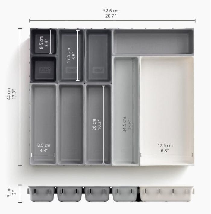 Organizador modular de cajón 10 piezas