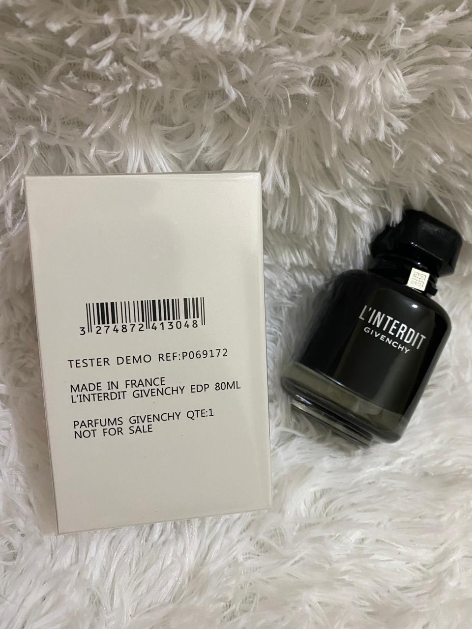 Perfume Givenchy L’interdit Tester