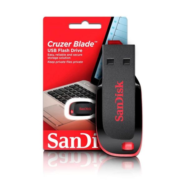 PEN DRIVE SANDISK Z50 64GB (MINI) NEGRO