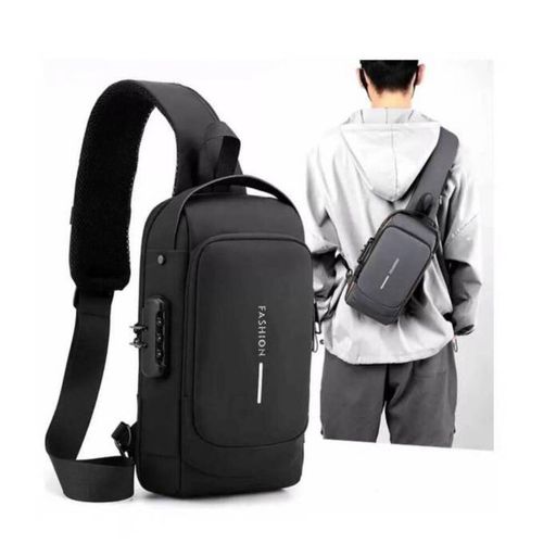 Mochila Antirrobo Con Puerto Usb NEGRO