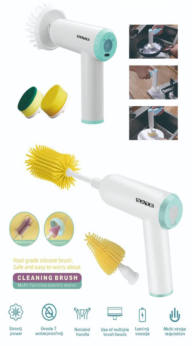 CEPILLOS DE LIMPIEZA RECARGABLE 5 EN 1